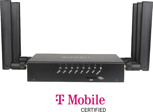 RCVx3 cellular POTS ATA VoIP router product render