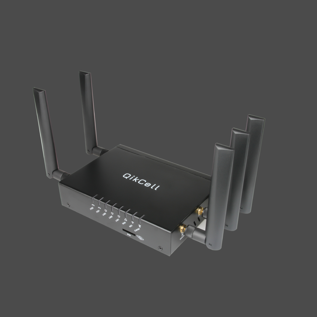 Local-government rack stack of TickIoT routers and connectivity hardware