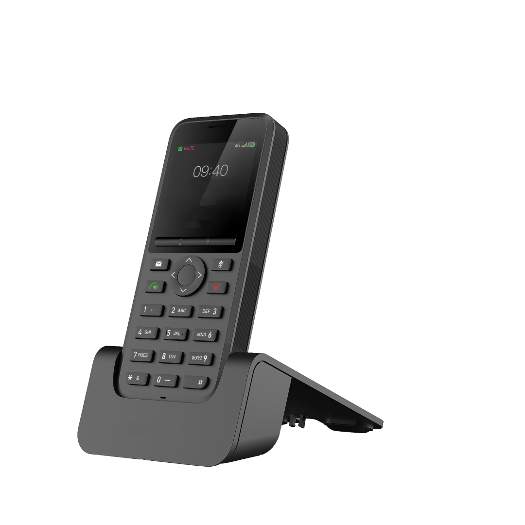 TK100 cellular cordless desk phone product render
